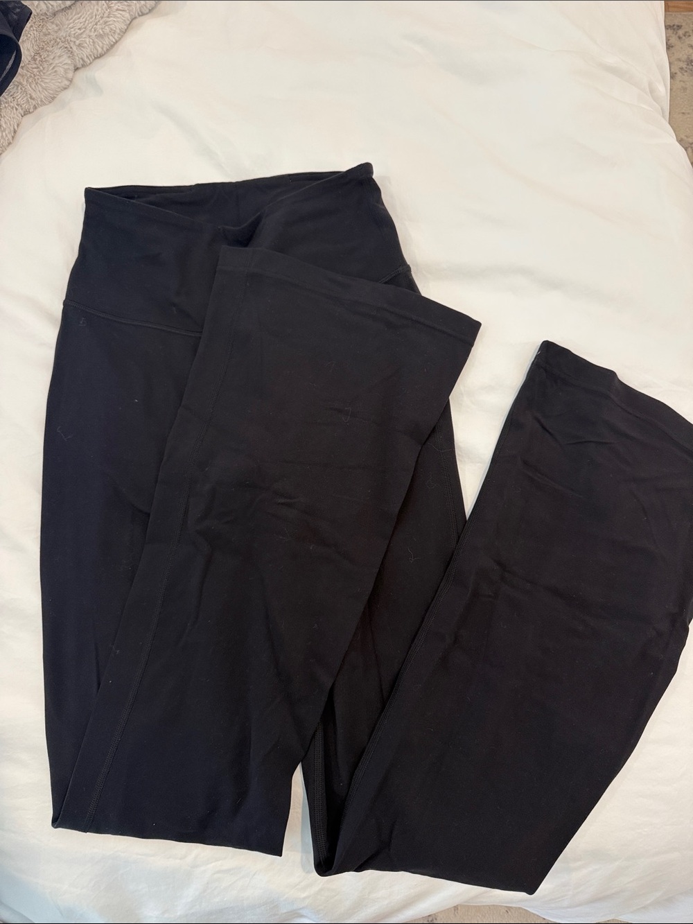 Lululemon High-Rise Flare Align Black Yoga Pants